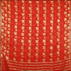 Rust Color Pure Georgette Saree- VLR-6 - Click here to View more details about this Product